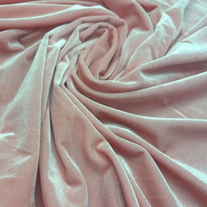 Smooth Velvet – Blush Pink