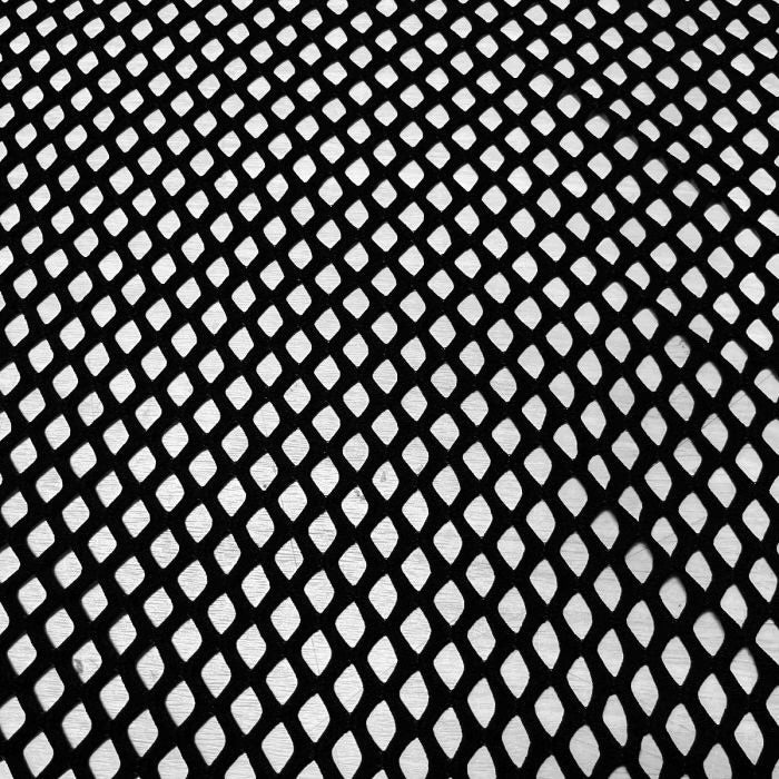 Stretch Fishnet Fabric - Black