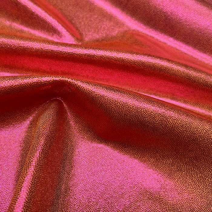 Metallic Shine Lycra – Orange
