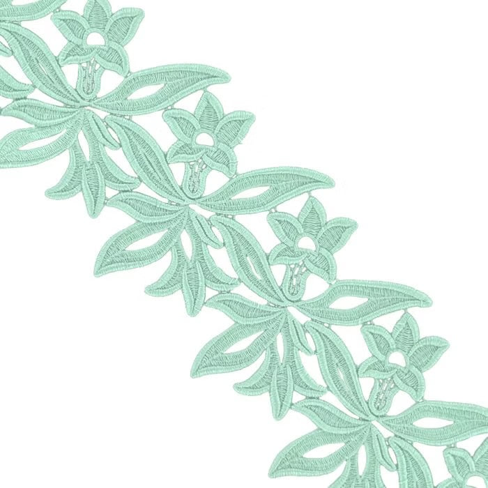 Georgina Ribbon Lace - Spearmint