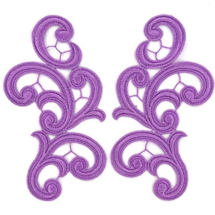 Emma Lace Pair - Lilac Dream