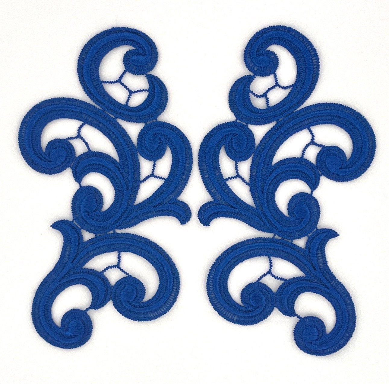 Emma Lace Pair - Cobalt