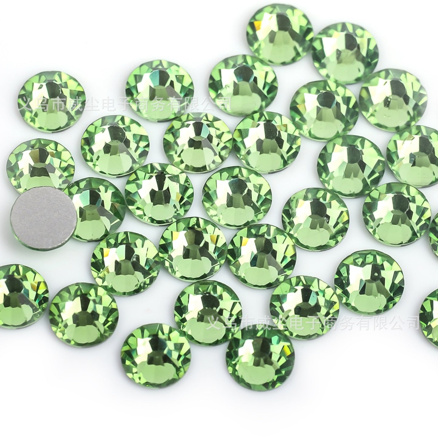 SS20 Light Green Rhinestones