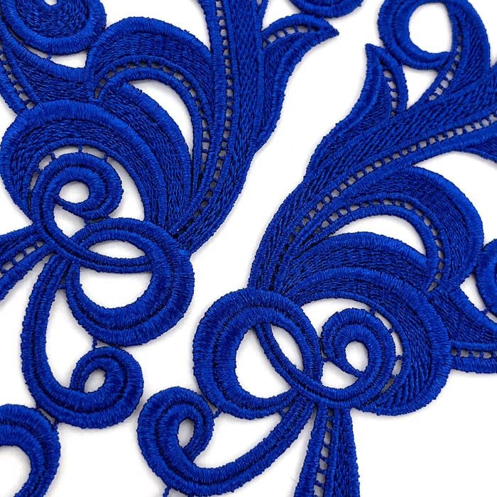 Hero Motif Pair - Cobalt