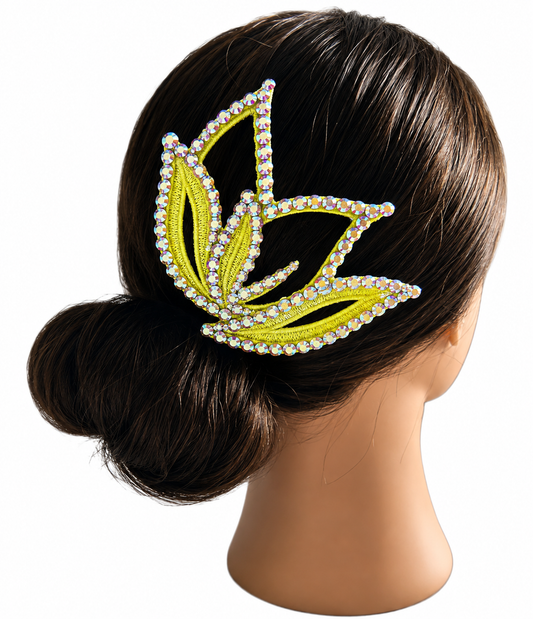 Point Hairpiece - Tropic Lime
