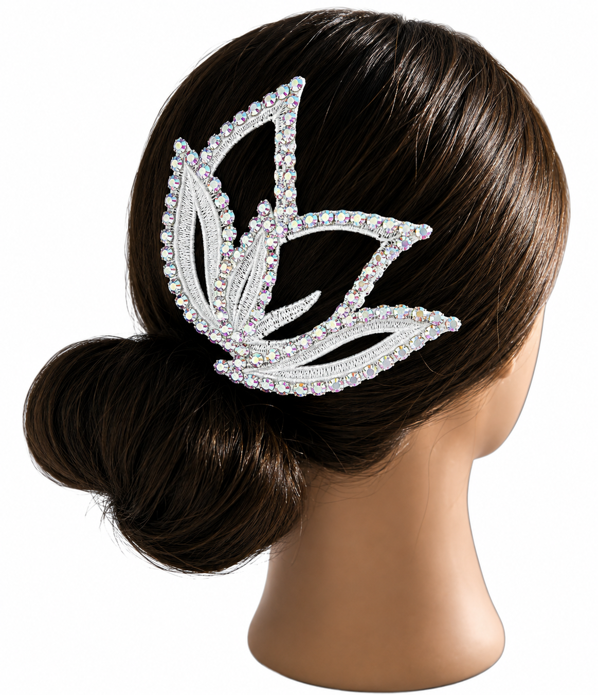 Point Hairpiece - White