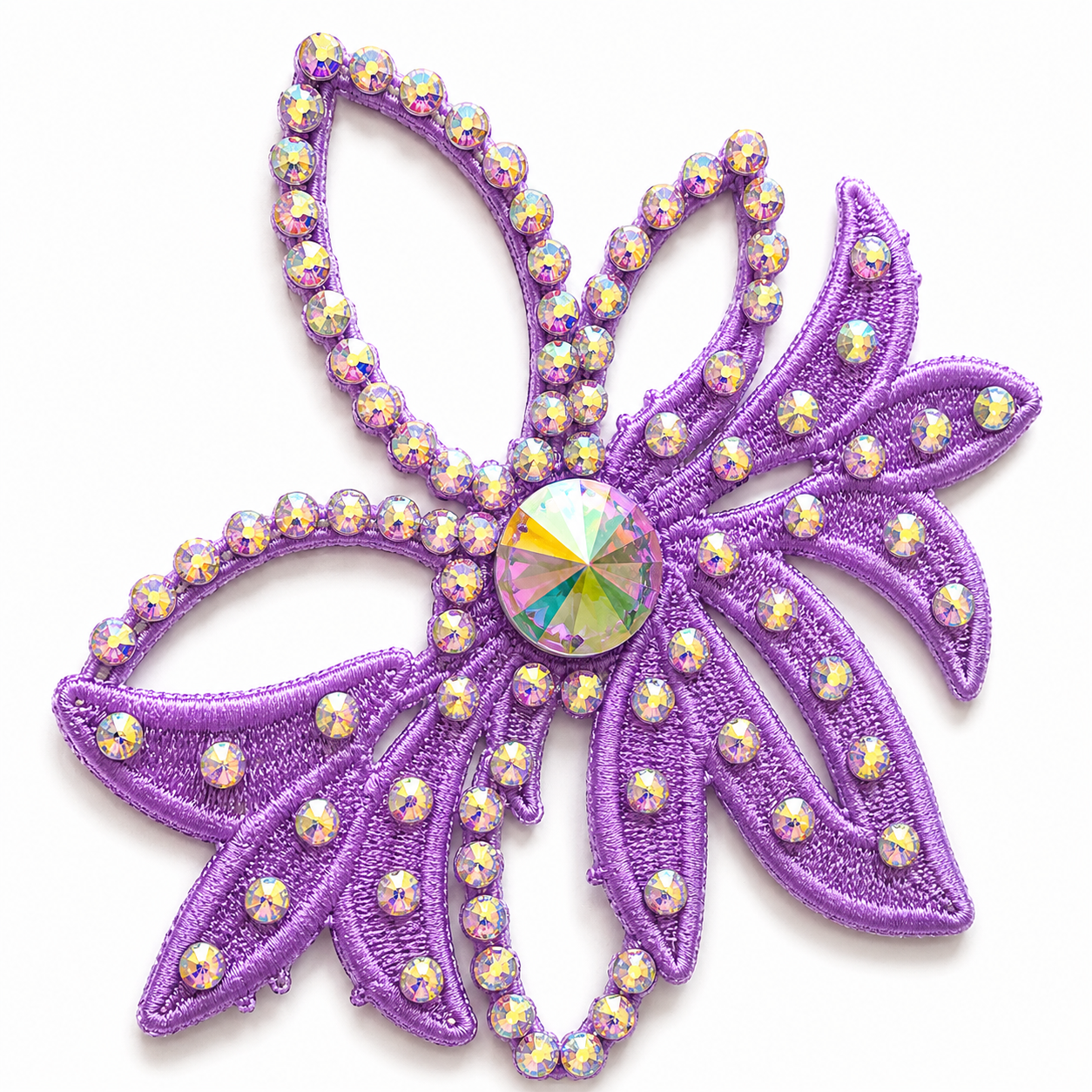 Flower Hairpiece - Lilac