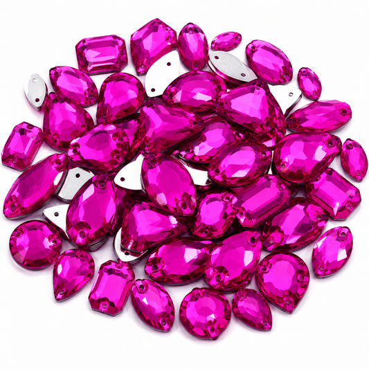 Pink Large Mixed Sizes, 50 Pieces