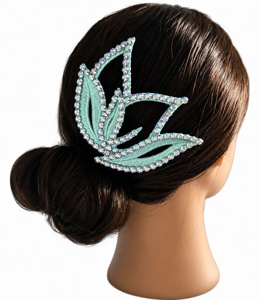 Point Hairpiece - Spearmint