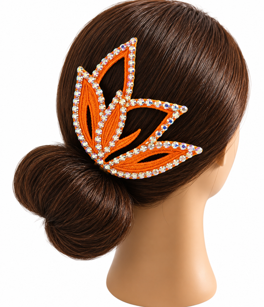Point Hairpiece - Orange