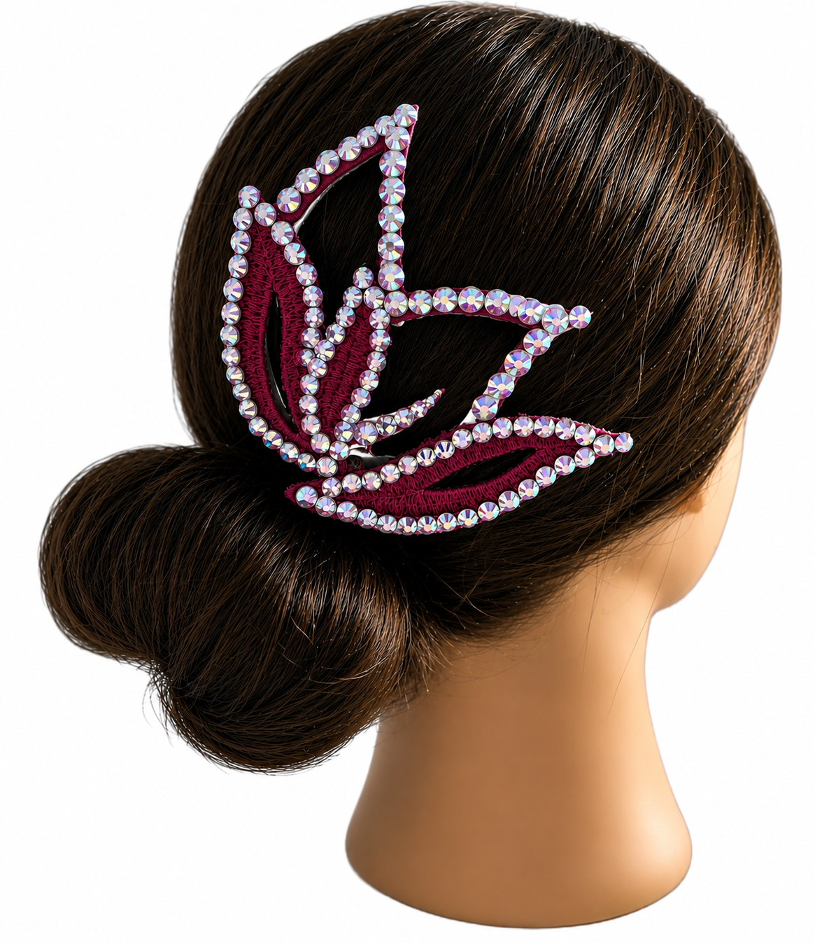Point Hairpiece - Wine