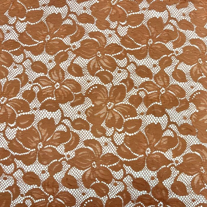 Florentina Stretch Lace - Cappuccino