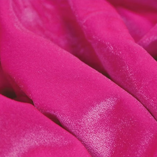Smooth Velvet – Electric Pink