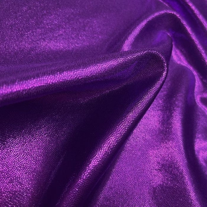 Metallic Shine Lycra – Hot Magenta