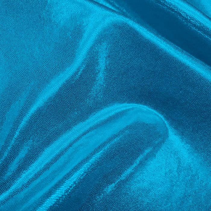 Metallic Shine Lycra – Turquoise