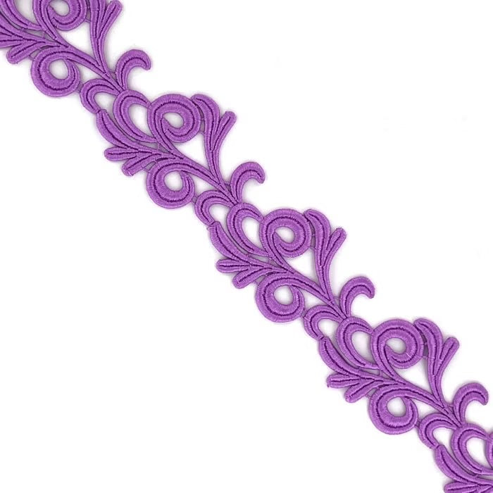 Victoria Guipure Ribbon - Lilac Dream
