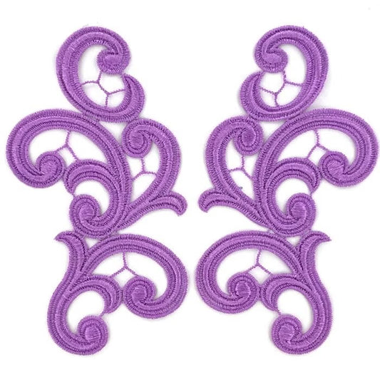 Emma Lace Pair - Lilac Dream