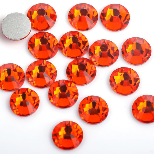 SS20 Orange Rhinestones