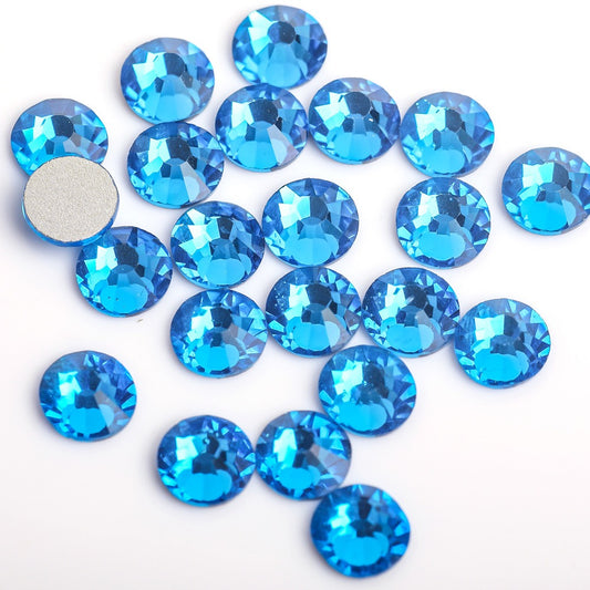 SS20 Capri Blue Rhinestones