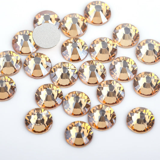 SS20 Golden Champagne Rhinestones