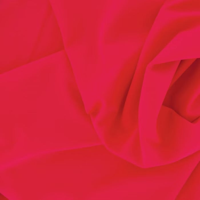Stretch Lycra - Fluorescent Red