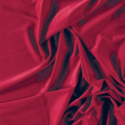 Stretch Lycra - Cherry Red