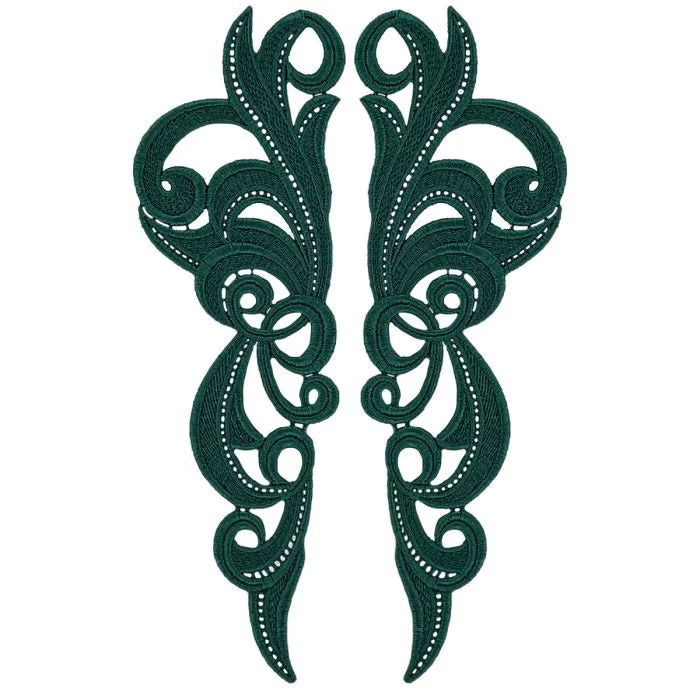 Hero Motif Pair - Forest Green