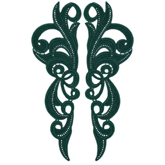 Hero Motif Pair - Forest Green