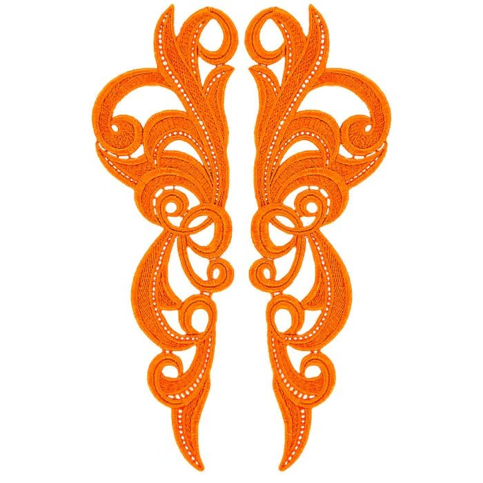 Hero Motif Pair - Orange