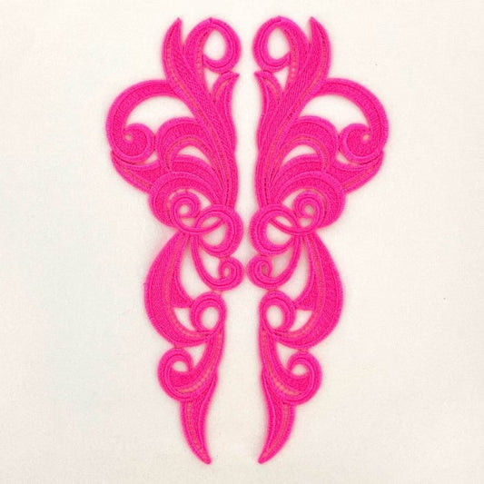 Hero Motif Pair - Pink Fizz