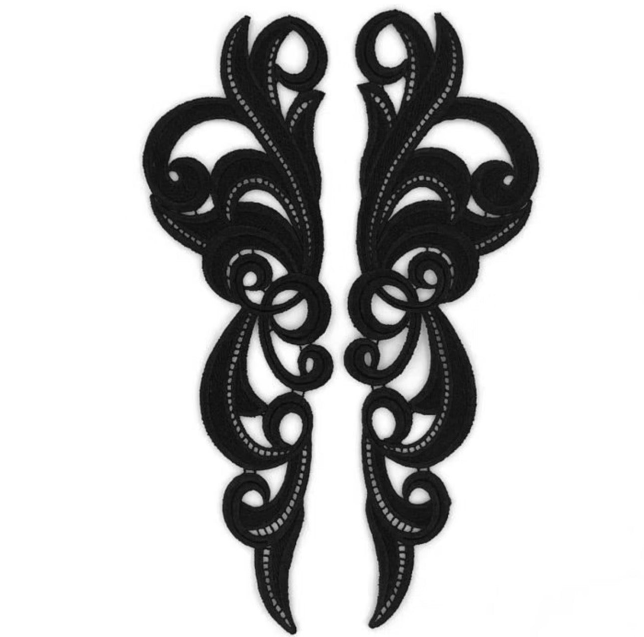 Hero Motif Pair - Black