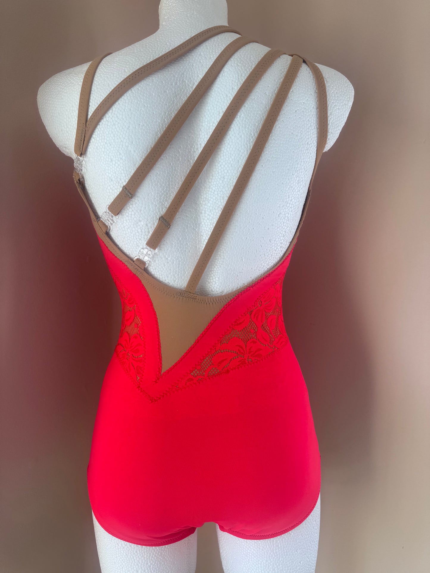 Twirl Costume – Fluo Red Adult Small
