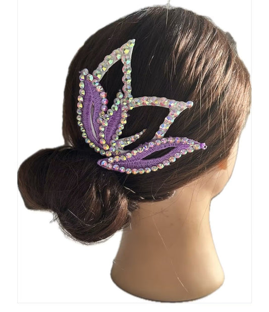 Point Hairpiece - Lilac